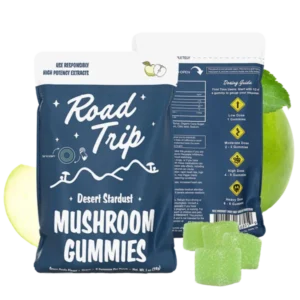 Desert Stardust Mushroom Gummies – Green Apple